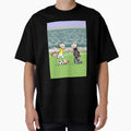 Soccer Player Hits Ball Hard T-Shirt - Fun Novelty Design Unisex - T-Shirt, Sweatshirt, Hoodie