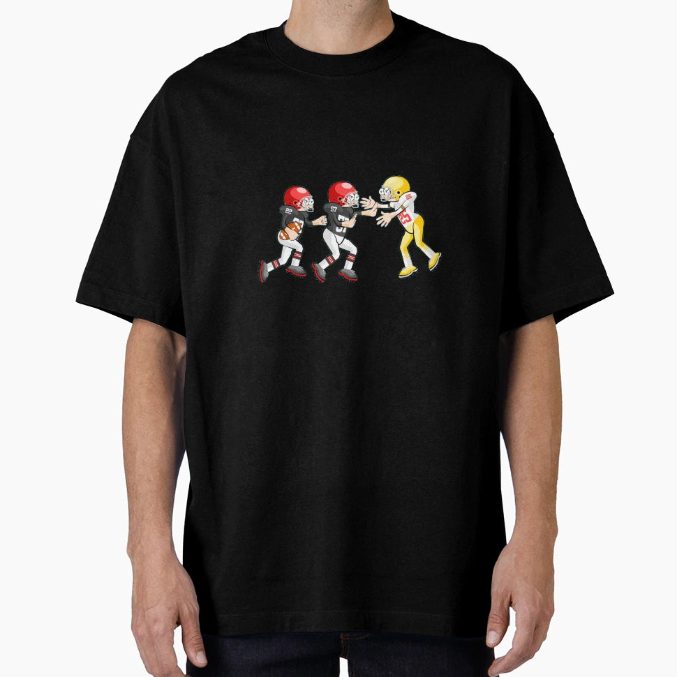 American Football Cartoon 9 41 T-Shirt - Novelty Apparel Men Women - T-Shirt, Sweatshirt, Hoodie