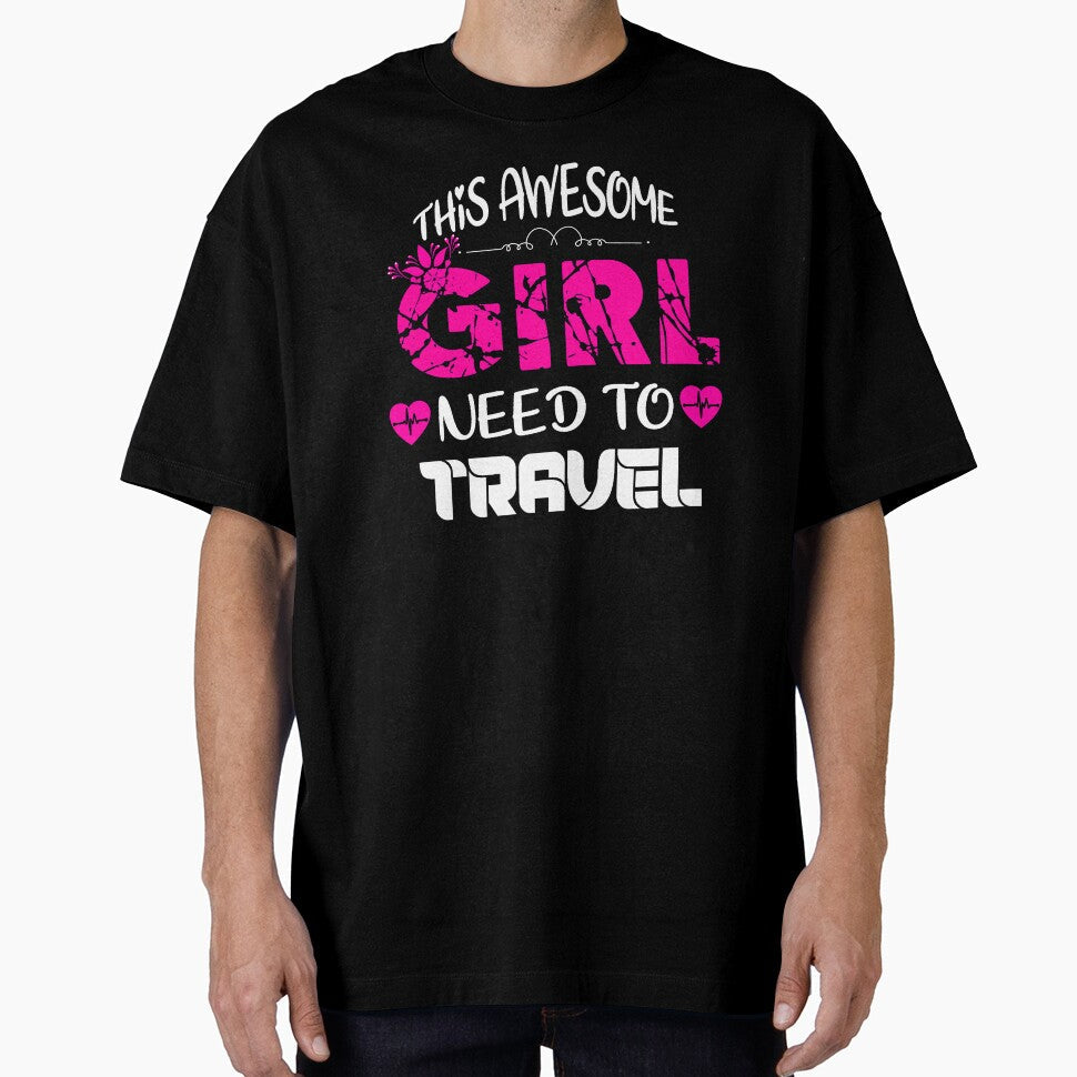 Girls Travel Gift by BestOfTravel - Adult & Kids T-Shirts, Sweatshirts & Hoodies apparel design preview 1