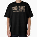 Emo Band Hard Practice Day T-Shirt - Casual Everyday Wear for Adults - T-Shirt, Sweatshirt, Hoodie