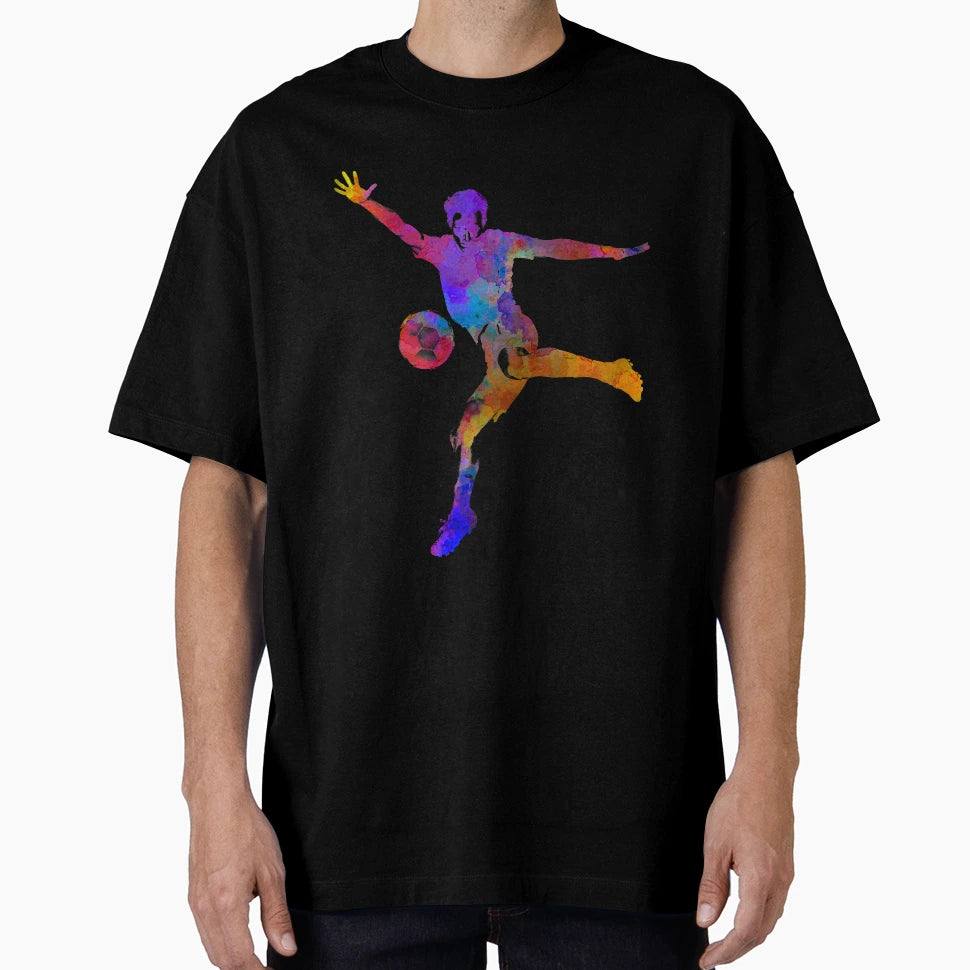 Soccer Football Player 14 T-Shirt - Aesthetic Graphic Unisex - T-Shirt, Sweatshirt, Hoodie