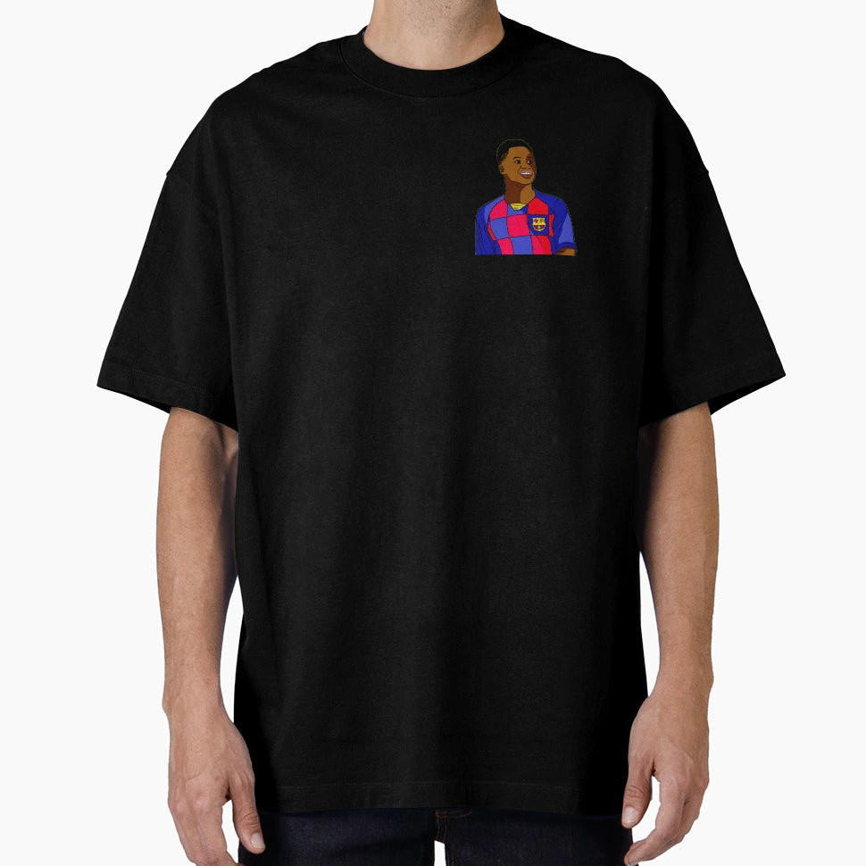 Ansu Fati Wunderkind T-Shirt - Novelty Apparel for Adults - T-Shirt, Sweatshirt, Hoodie