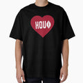 I Love Houston Football Heart Hou T-Shirt - Streetwear Style Men Women - T-Shirt, Sweatshirt, Hoodie