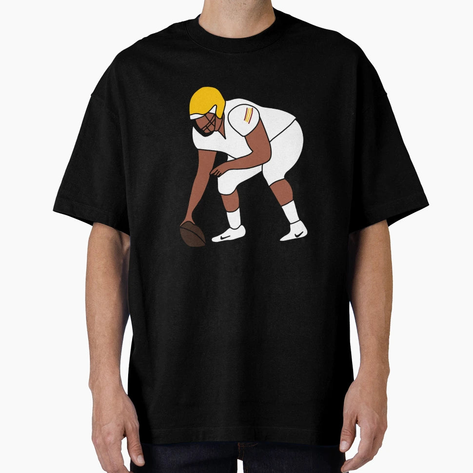 Custom Football Action Shot T-Shirt - Minimalist Print for Adults - T-Shirt, Sweatshirt, Hoodie