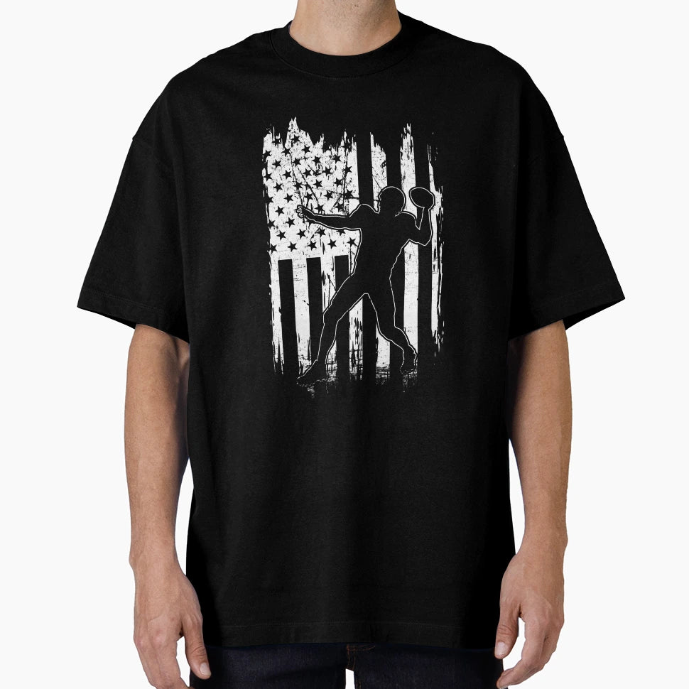 Football Lover American Football Player T-Shirt - Custom Art Print Unisex - T-Shirt, Sweatshirt, Hoodie