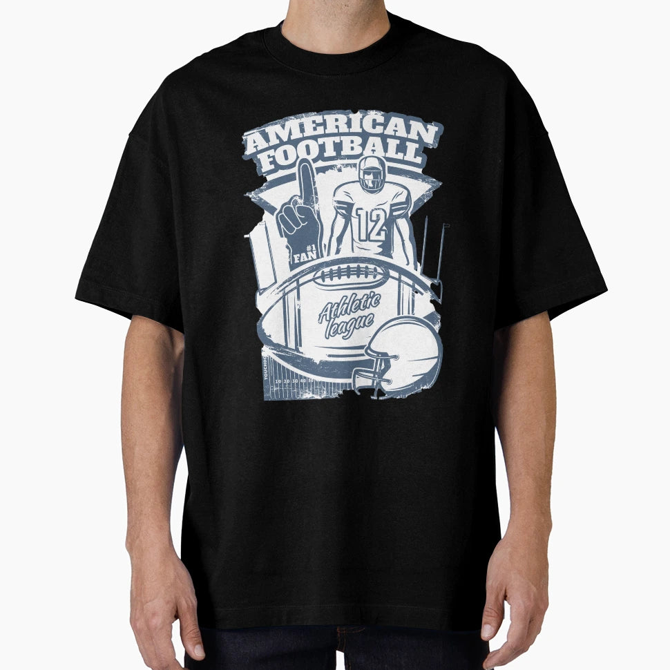 American Football Athletic League Fan T-Shirt - Fun Novelty Design Unisex - T-Shirt, Sweatshirt, Hoodie