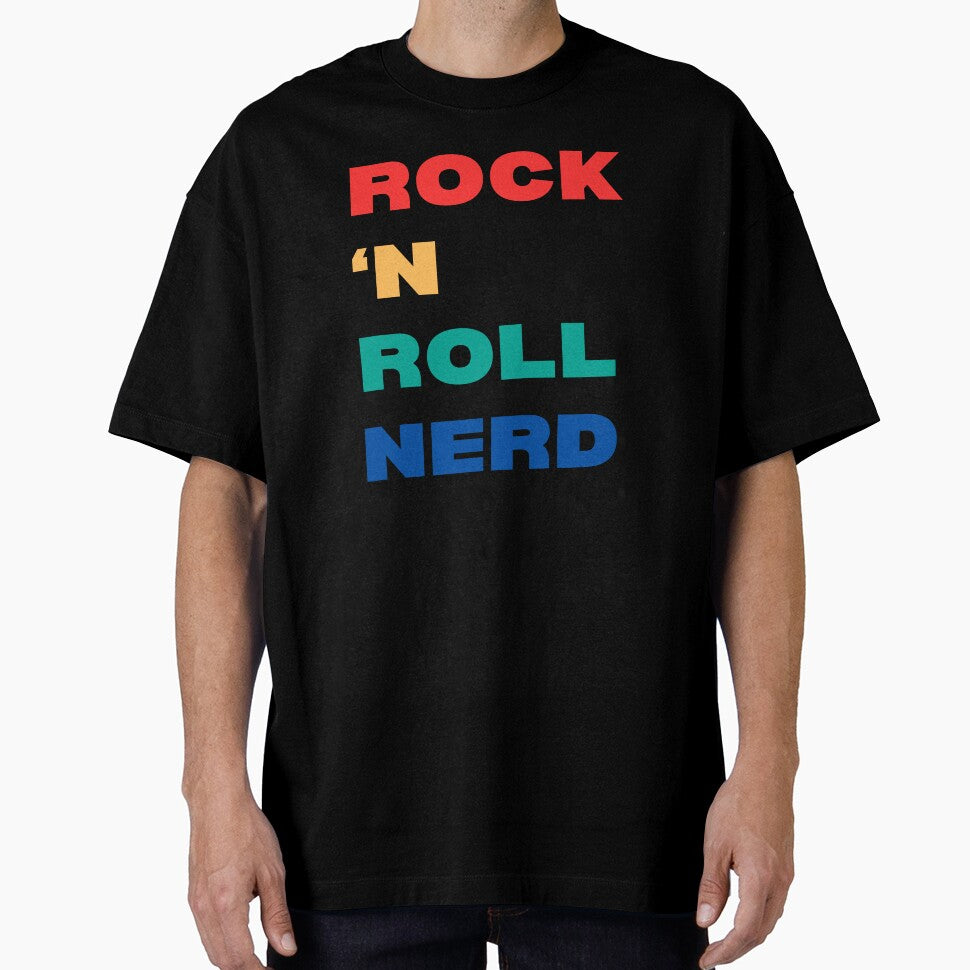 Rock 'n Roll Nerd by fishfishjelly - Adult & Kids T-Shirts, Sweatshirts & Hoodies apparel design preview 1