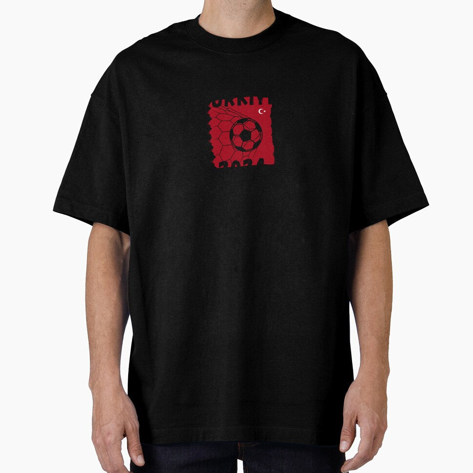 Türkiye EM 2024 Germany fan articles, football, by - Adult & Kids T-Shirts, Sweatshirts & Hoodies apparel design preview 1