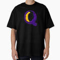 Letter Q Monogram Typography Collage T-Shirt - Trendy Graphic Men Women - T-Shirt, Sweatshirt, Hoodie