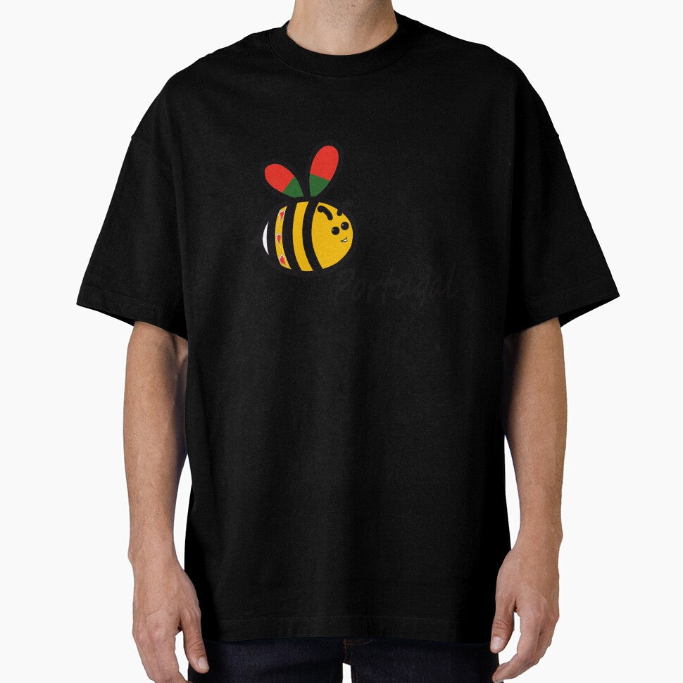 BEE Portugal by MelittArt - Adult & Kids T-Shirts, Sweatshirts & Hoodies apparel design preview 1