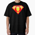 Superhero Symbol Letter O Logo T-Shirt - Minimalist Print for Adults - T-Shirt, Sweatshirt, Hoodie
