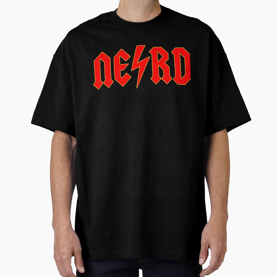 NERD lettering with lightning by MyREDBlack - Adult & Kids T-Shirts, Sweatshirts & Hoodies apparel design preview 1
