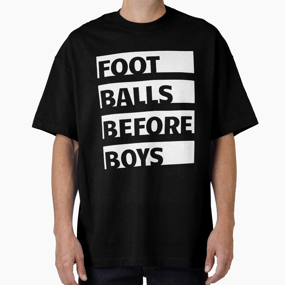Football Before T-Shirt - Graphic Print Unisex - T-Shirt, Sweatshirt, Hoodie