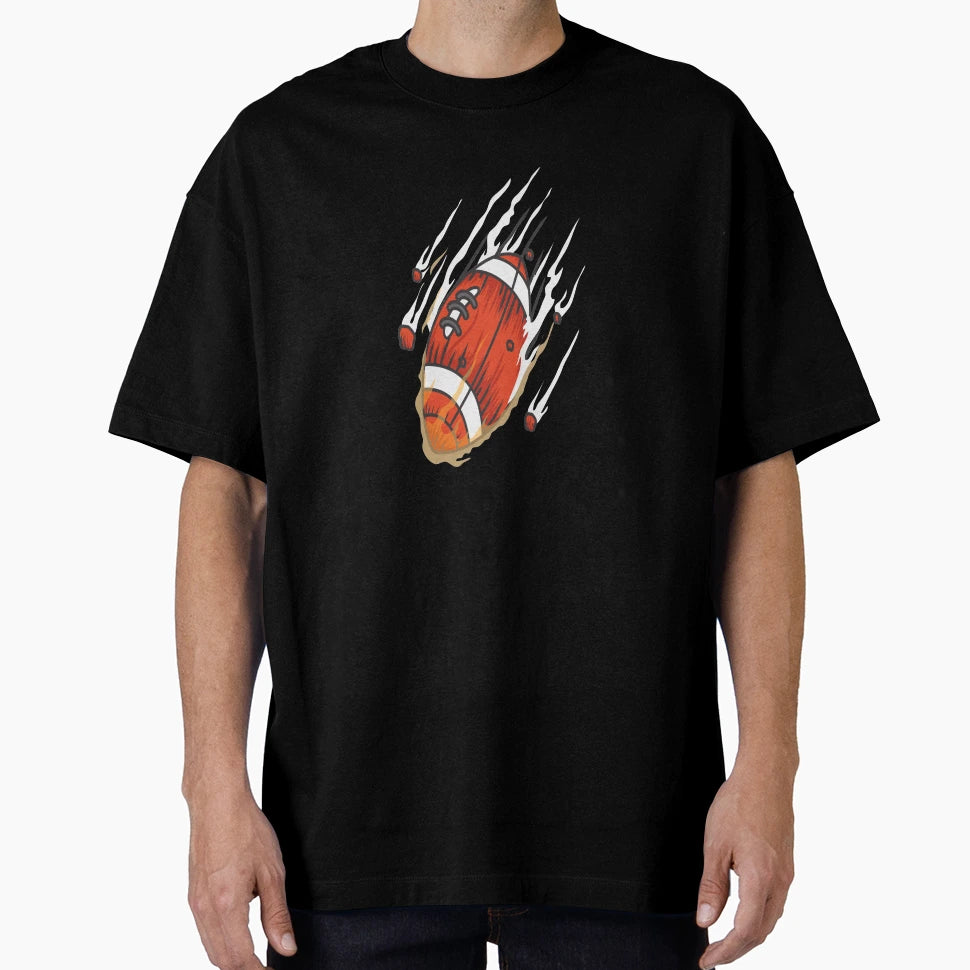 Quarterback T-Shirt - Custom Art Print for Adults - T-Shirt, Sweatshirt, Hoodie
