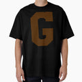 Alphabet Brown G Sports Letter G T-Shirt - Minimalist Print Unisex - T-Shirt, Sweatshirt, Hoodie