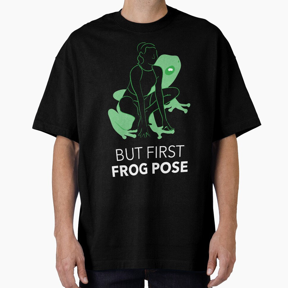Yoga Frog Pose by TitanRN - Adult & Kids T-Shirts, Sweatshirts & Hoodies apparel design preview 1