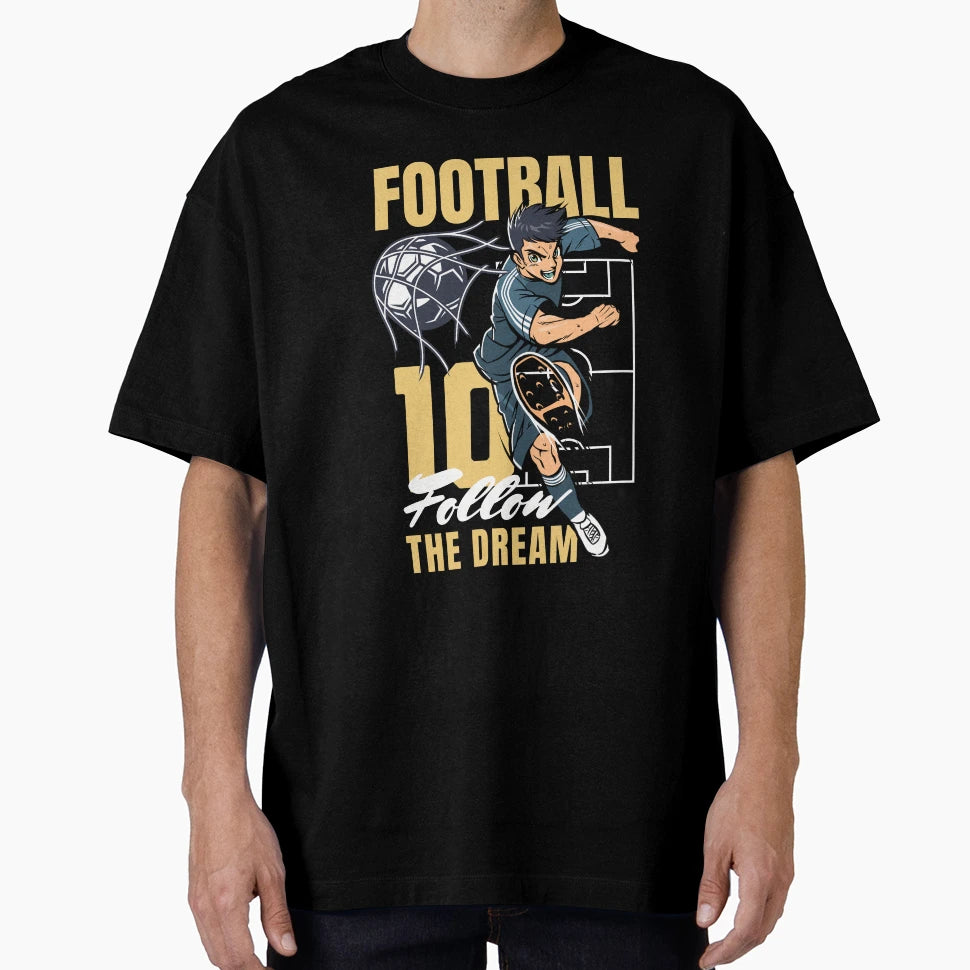 Football 10 Soccer Player Follow T-Shirt - Casual Everyday Wear Unisex - T-Shirt, Sweatshirt, Hoodie