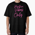 Positive Vibes Only Aesthetic Good Energy - Adult & Kids T-Shirts, Sweatshirts & Hoodies apparel design preview 1