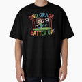 2Nd Grade Batter Up Soccer Back To T-Shirt - Minimalist Print for Adults - T-Shirt, Sweatshirt, Hoodie