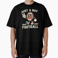 Just Who Loves Football T-Shirt - Custom Art Print for Adults - T-Shirt, Sweatshirt, Hoodie