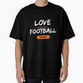 Love Football Repeat T-Shirt - Trendy Graphic Men Women - T-Shirt, Sweatshirt, Hoodie