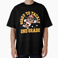 Ready To Tackle 2Nd Grade First Day T-Shirt - Aesthetic Graphic Unisex - T-Shirt, Sweatshirt, Hoodie