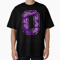 Team Sports Uniform Number 0 Purple T-Shirt - Aesthetic Graphic Men Women - T-Shirt, Sweatshirt, Hoodie