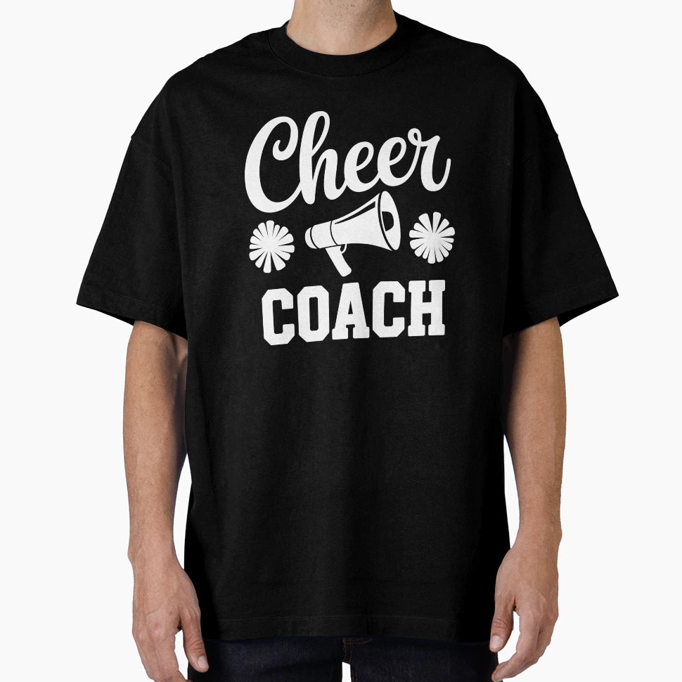 Cheer Coach T-Shirt - Custom Art Print Men Women - T-Shirt, Sweatshirt, Hoodie