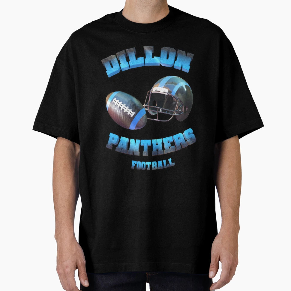 Dillon Panthers Football T-Shirt - Novelty Apparel Unisex - T-Shirt, Sweatshirt, Hoodie