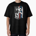 American Football Player Us Flag T-Shirt - Trendy Graphic for Adults - T-Shirt, Sweatshirt, Hoodie