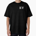K V Varsity Initials Varsity Letters T-Shirt - Unique Graphic for Adults - T-Shirt, Sweatshirt, Hoodie