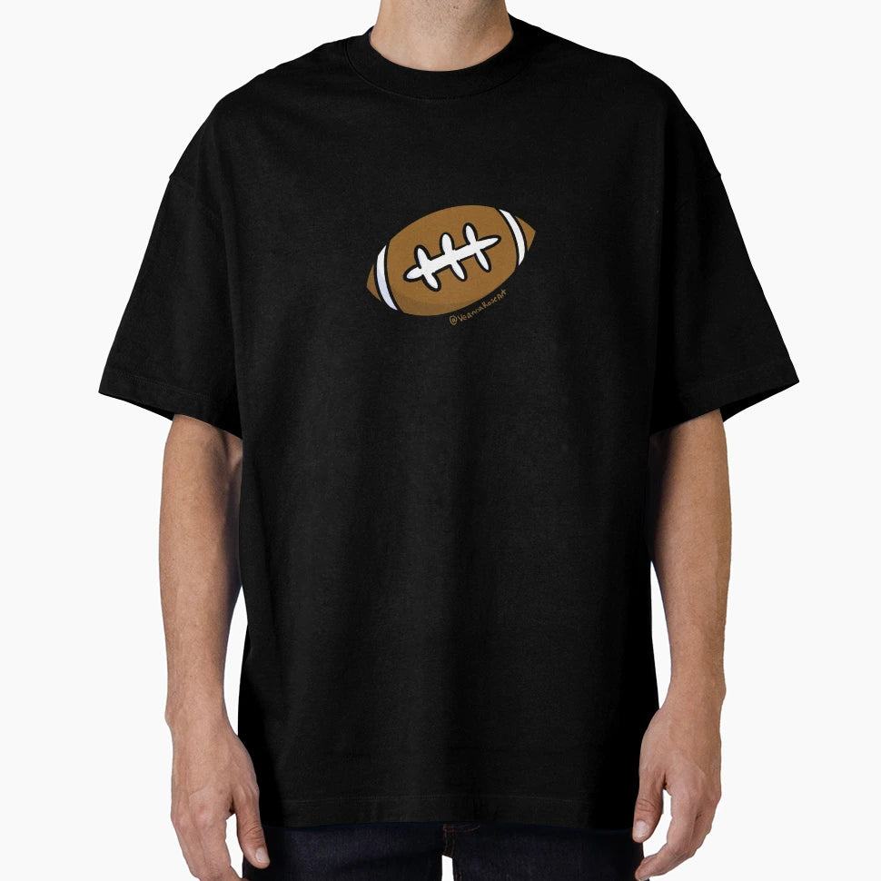 Cartoon American Football T-Shirt - Unique Graphic Men Women - T-Shirt, Sweatshirt, Hoodie