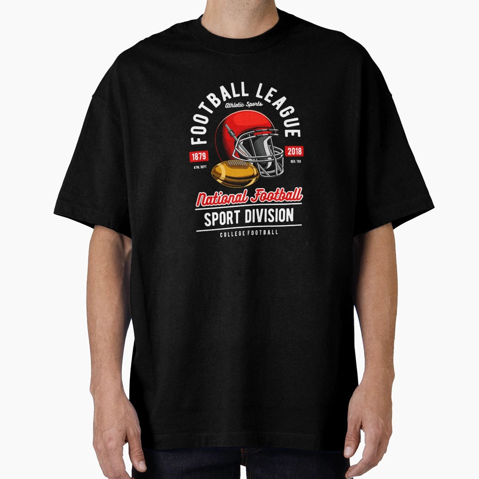 Football Sport Division T-Shirt - Graphic Print Unisex - T-Shirt, Sweatshirt, Hoodie