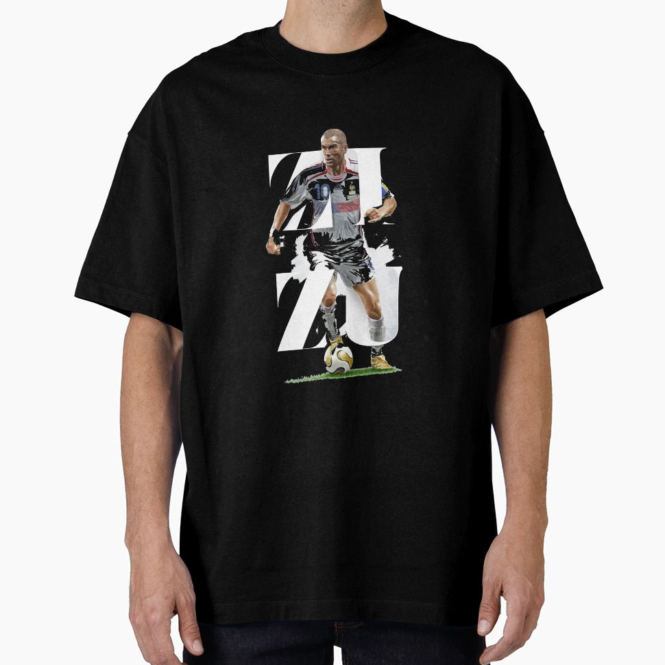Zidane T-Shirt - Minimalist Print Men Women - T-Shirt, Sweatshirt, Hoodie