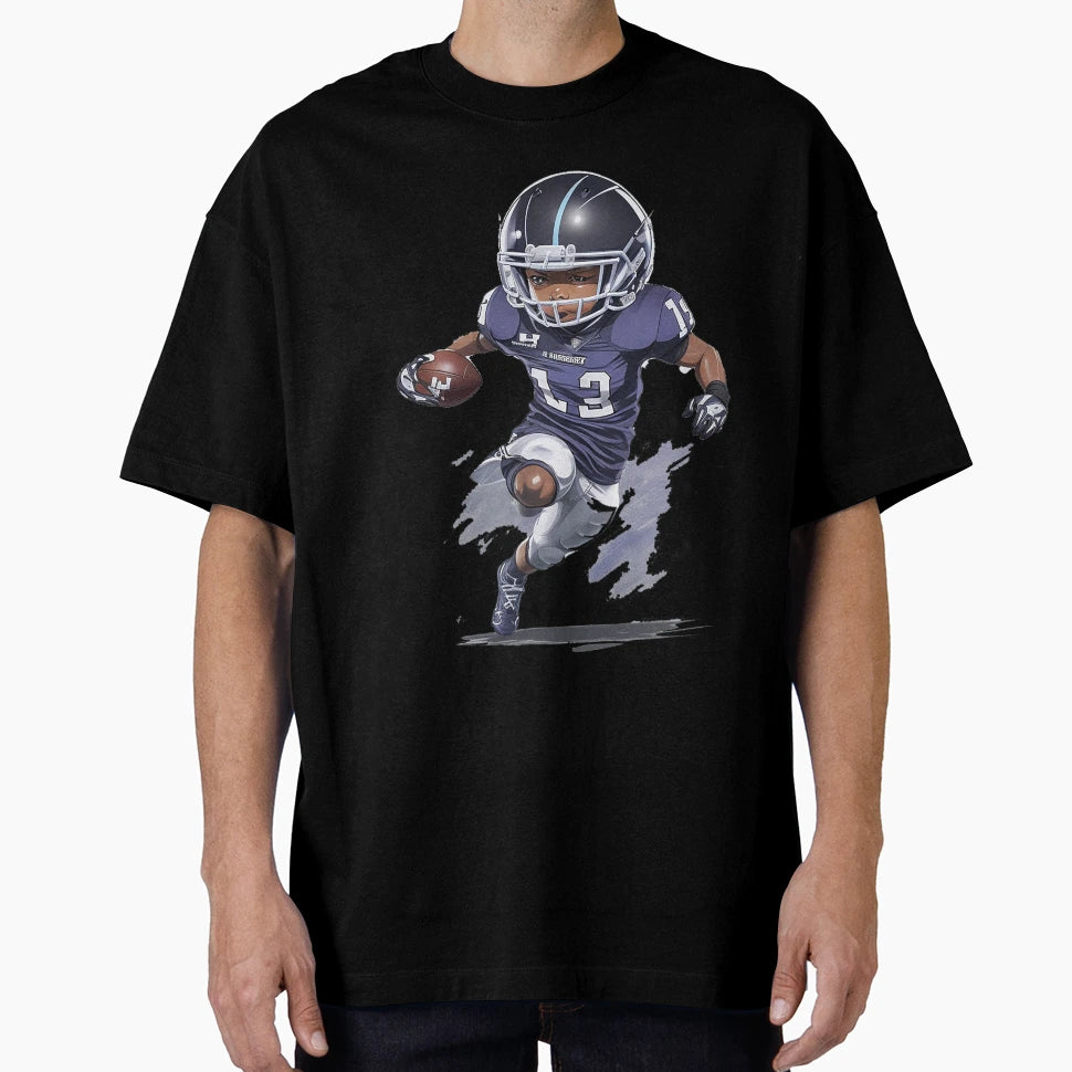 Child Playing American Football T-Shirt - Casual Everyday Wear Men Women - T-Shirt, Sweatshirt, Hoodie