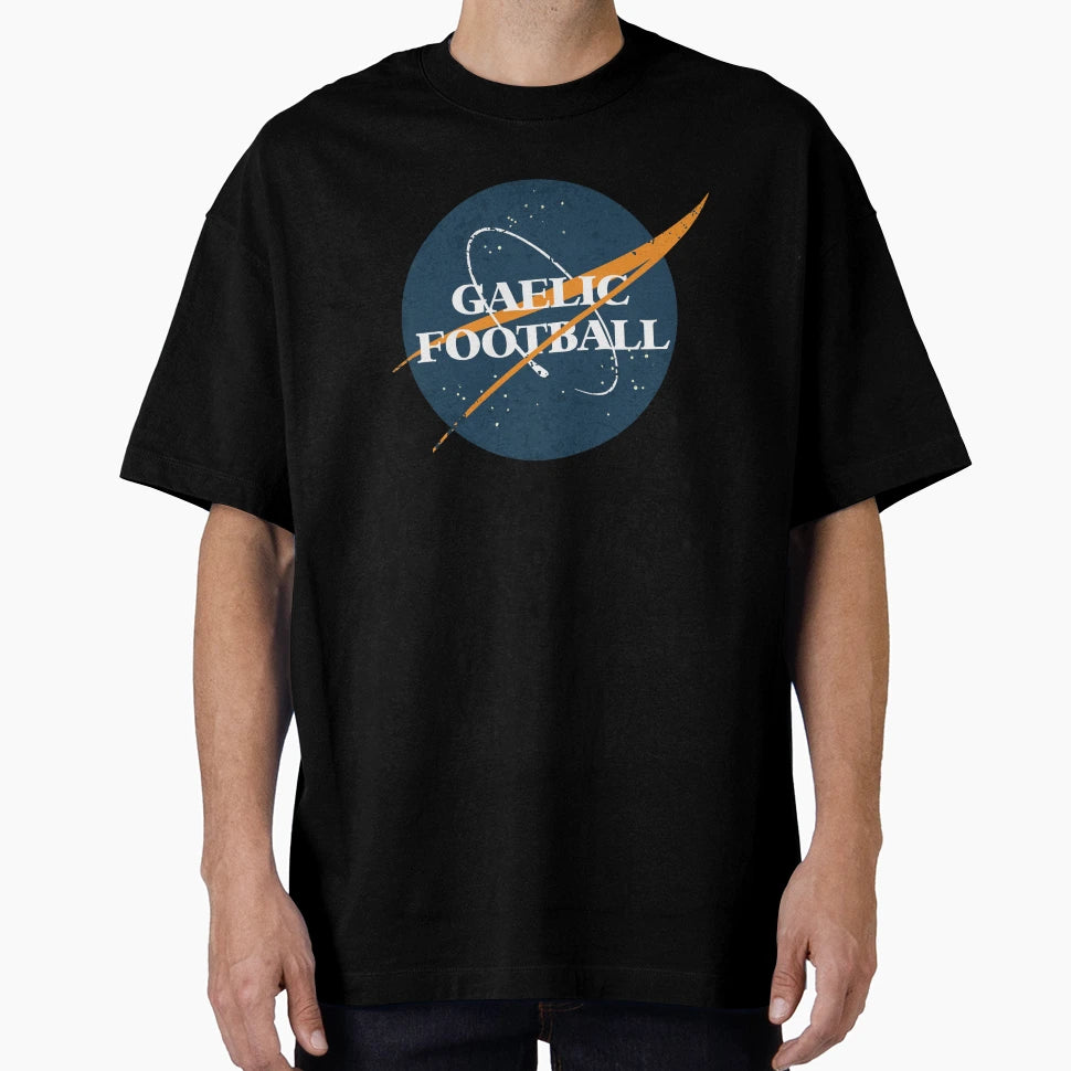 Gaelic Football Space T-Shirt - Aesthetic Graphic for Adults - T-Shirt, Sweatshirt, Hoodie