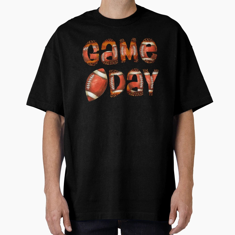 Game Day Football Sublimation Football T-Shirt - Novelty Apparel Men Women - T-Shirt, Sweatshirt, Hoodie