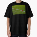 Marker Football Field Photo T-Shirt - Minimalist Print Unisex - T-Shirt, Sweatshirt, Hoodie