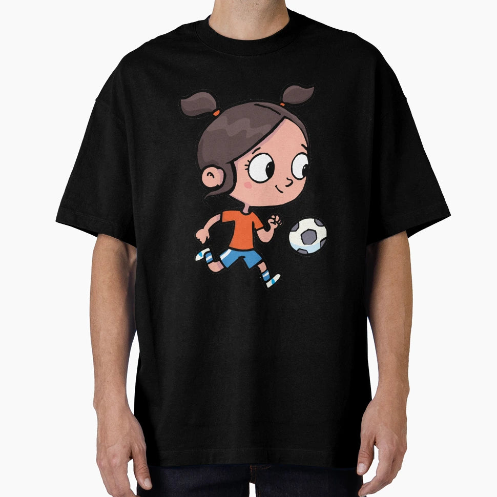 Ponytails Successfully Leads Soccer T-Shirt - Aesthetic Graphic Men Women - T-Shirt, Sweatshirt, Hoodie