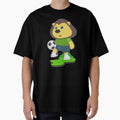 Lion Soccer Player Soccer T-Shirt - Streetwear Style for Adults - T-Shirt, Sweatshirt, Hoodie