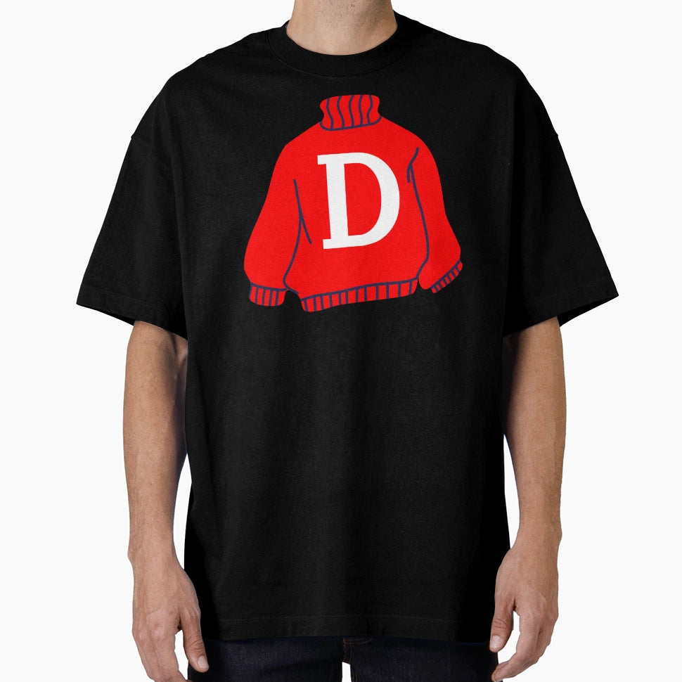 Letter T-Shirt - Minimalist Print Unisex - T-Shirt, Sweatshirt, Hoodie