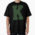 Alphabet Green K Sports Letter K T-Shirt - Custom Art Print Unisex - T-Shirt, Sweatshirt, Hoodie