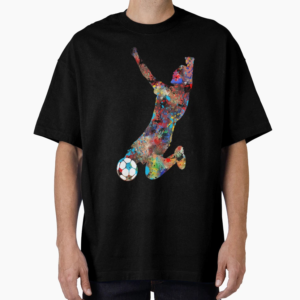Football Player T-Shirt - Unique Graphic Men Women - T-Shirt, Sweatshirt, Hoodie