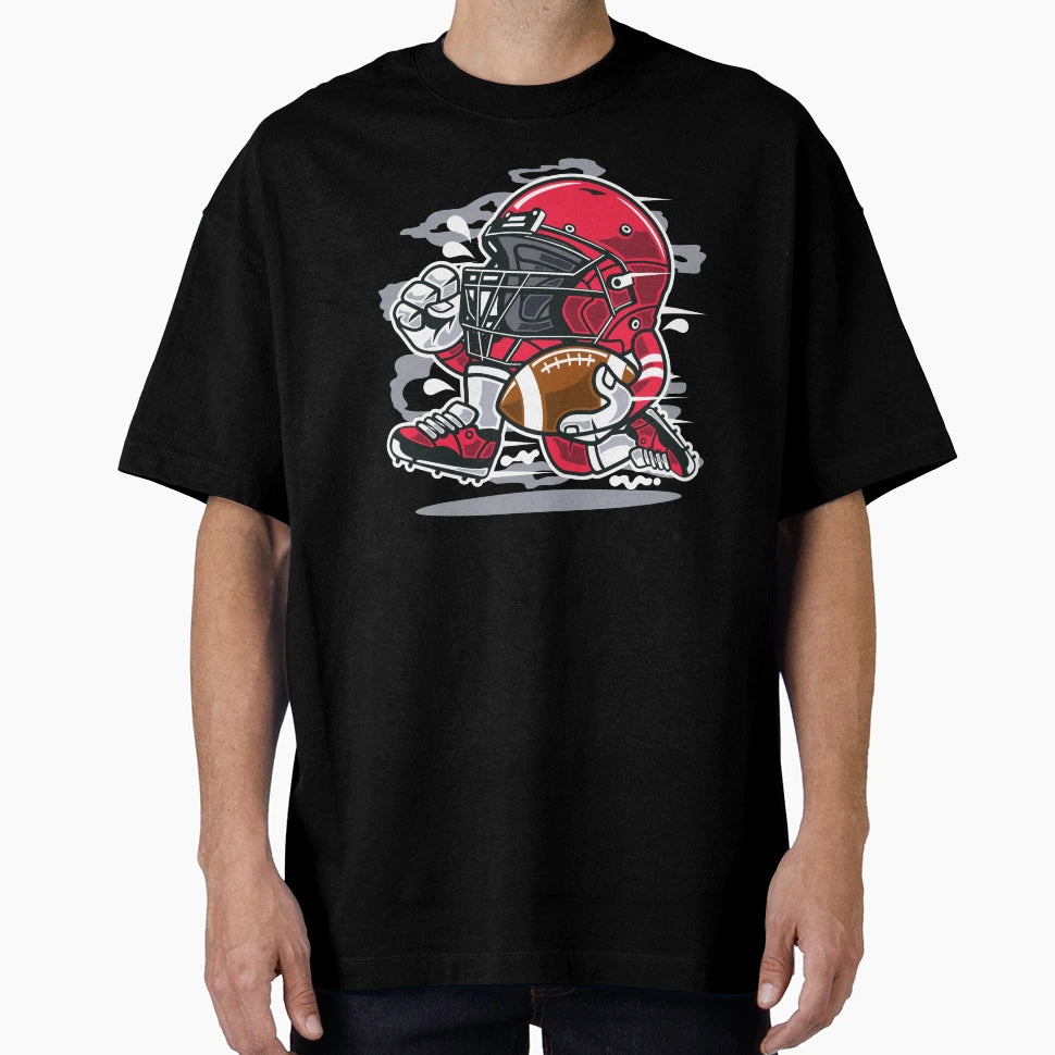 Football Player T-Shirt - Graphic Print for Adults - T-Shirt, Sweatshirt, Hoodie