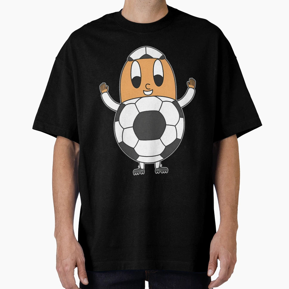 Soccer Ball Egg T-Shirt - Minimalist Print Unisex - T-Shirt, Sweatshirt, Hoodie