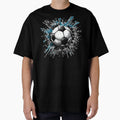 Football Soccer Game Day Street Art T-Shirt - Minimalist Print Unisex - T-Shirt, Sweatshirt, Hoodie