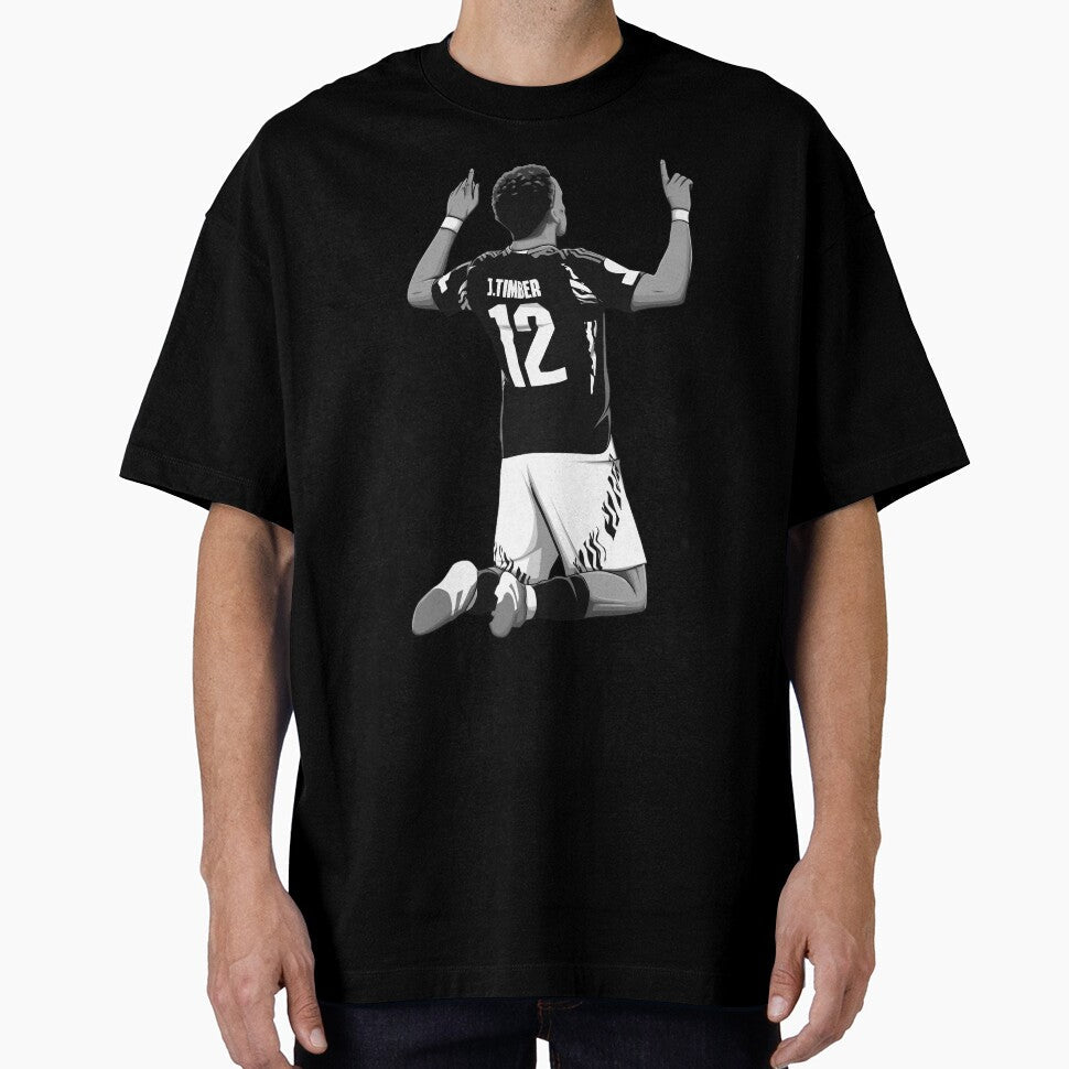 Jurrien Timber Black and White Version by Aldduardo - Adult & Kids T-Shirts, Sweatshirts & Hoodies apparel design preview 1
