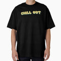 Vibrant Verses: 'Chill Out' Typography Tapestry by - Adult & Kids T-Shirts, Sweatshirts & Hoodies apparel design preview 1
