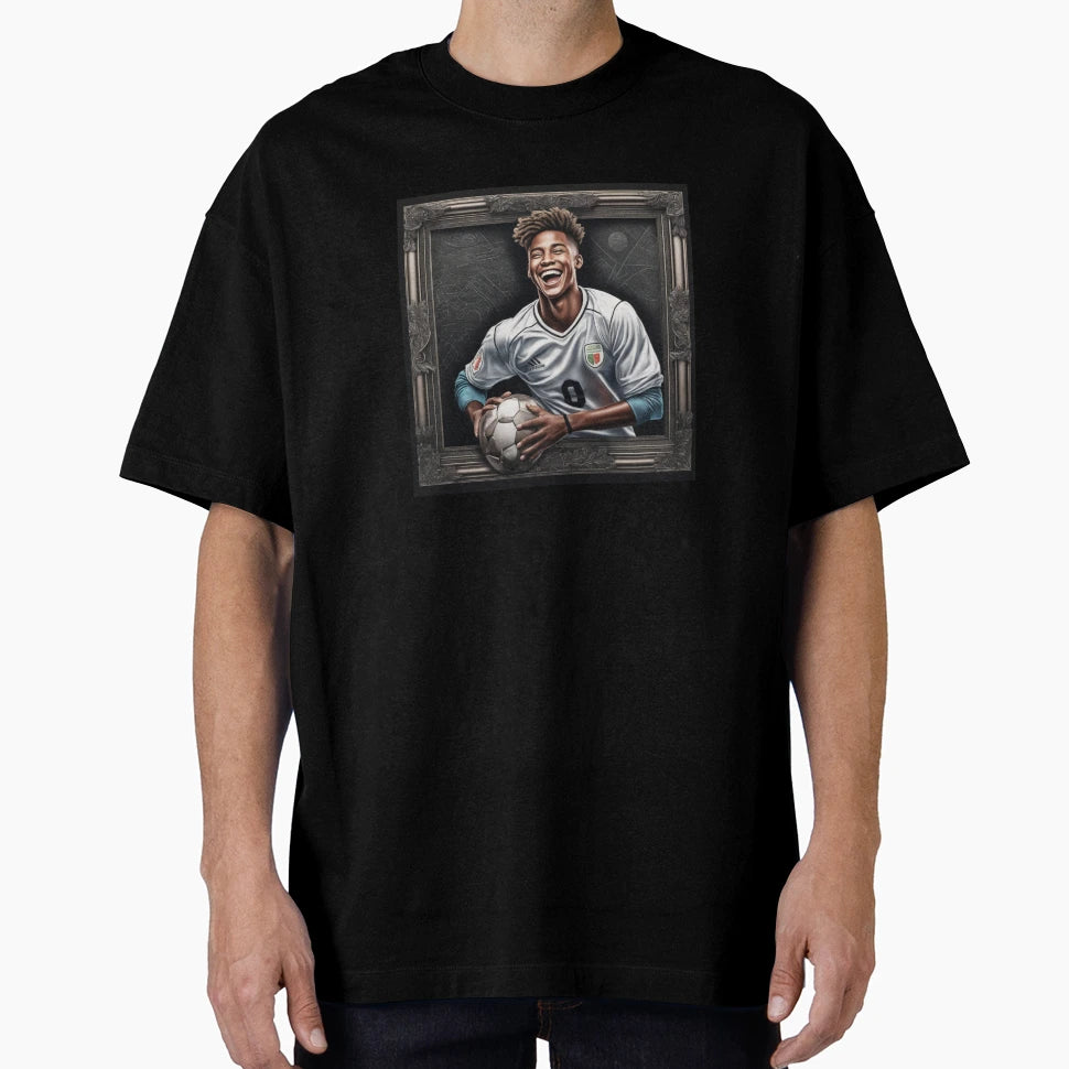 Young Holding Football T-Shirt - Fun Novelty Design Unisex - T-Shirt, Sweatshirt, Hoodie
