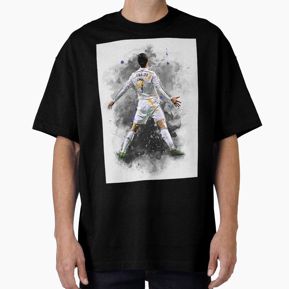 Cristiano Ronaldo 7 by AronArtGallery - Adult & Kids T-Shirts, Sweatshirts & Hoodies apparel design preview 1